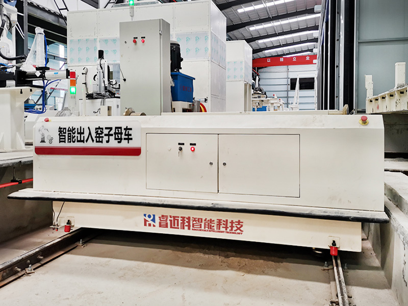 Lager Industrial Automated Rail Transfer Trolley