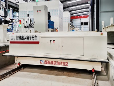 Lager Industrial Automated Rail Transfer Trolley