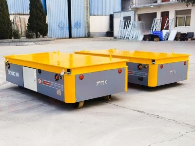 5 ton omnidirectional spårfri överföringsvagn med hydraulisk lyftning