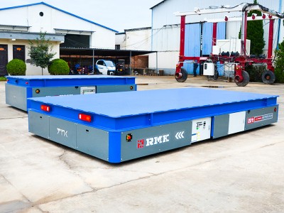 Tung belastning 20 ton Material Trackless Transfer Cart