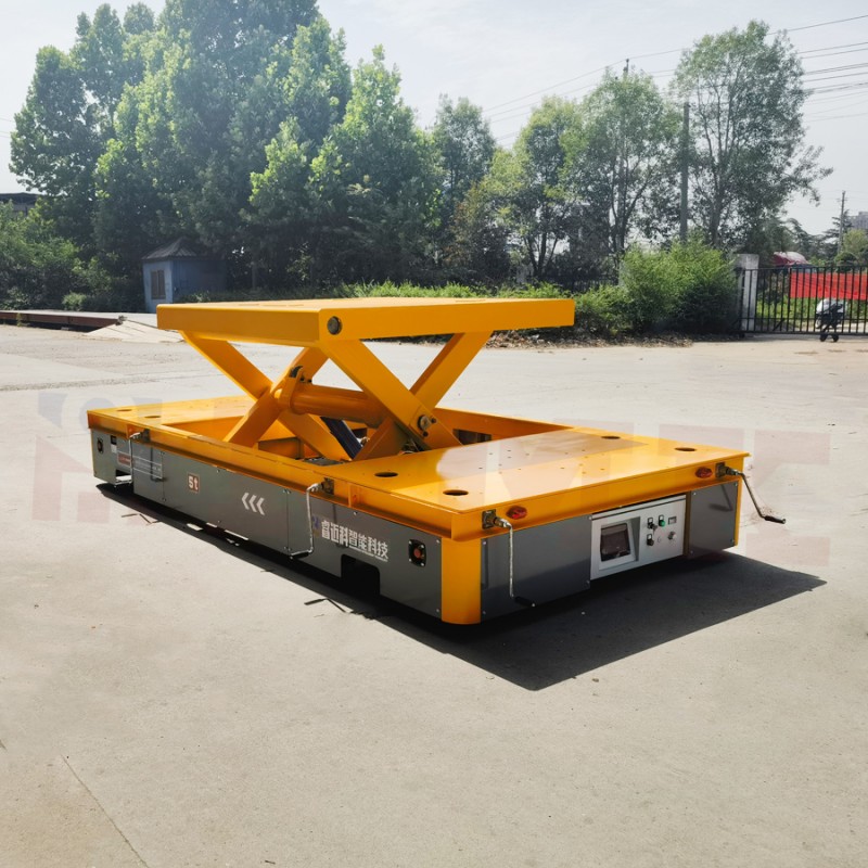 Elektrisk industriell tung transportvagn