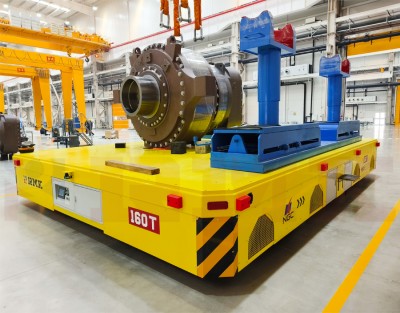 160 ton tungt omnidriktad rattöverföringsvagn