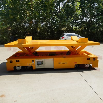 Stålspole 12 ton omni-hjul transportvagn