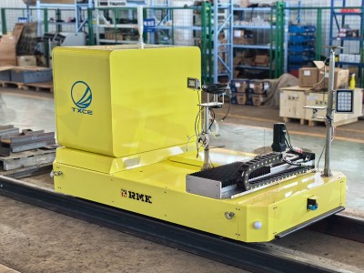 Järnväg Shunting Hook Removal Robot-Automated Rail Transfer Cart