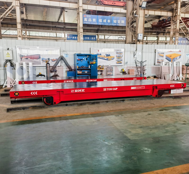 10 Tons Tunga Trackless Elektrisk Överföringskorg