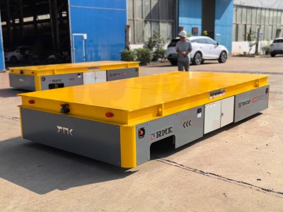 15 Tons differentialstyrd spårlös transportvagn