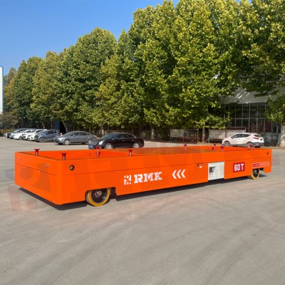 60 Tons Heavy Duty Hydraulisk Lyft Trackless Cart