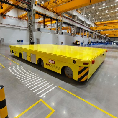 160 ton omnidirectionell mobil styrhjul vagn