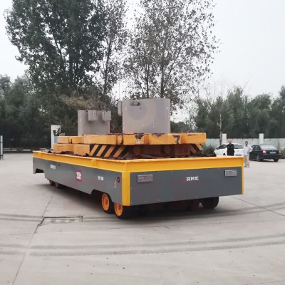 50 Tons Hydraulisk Styrning Spårlös Elektrisk Överföringskorg
